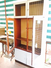 Клетка-шкаф для хорьков,  кроликов и грызунов